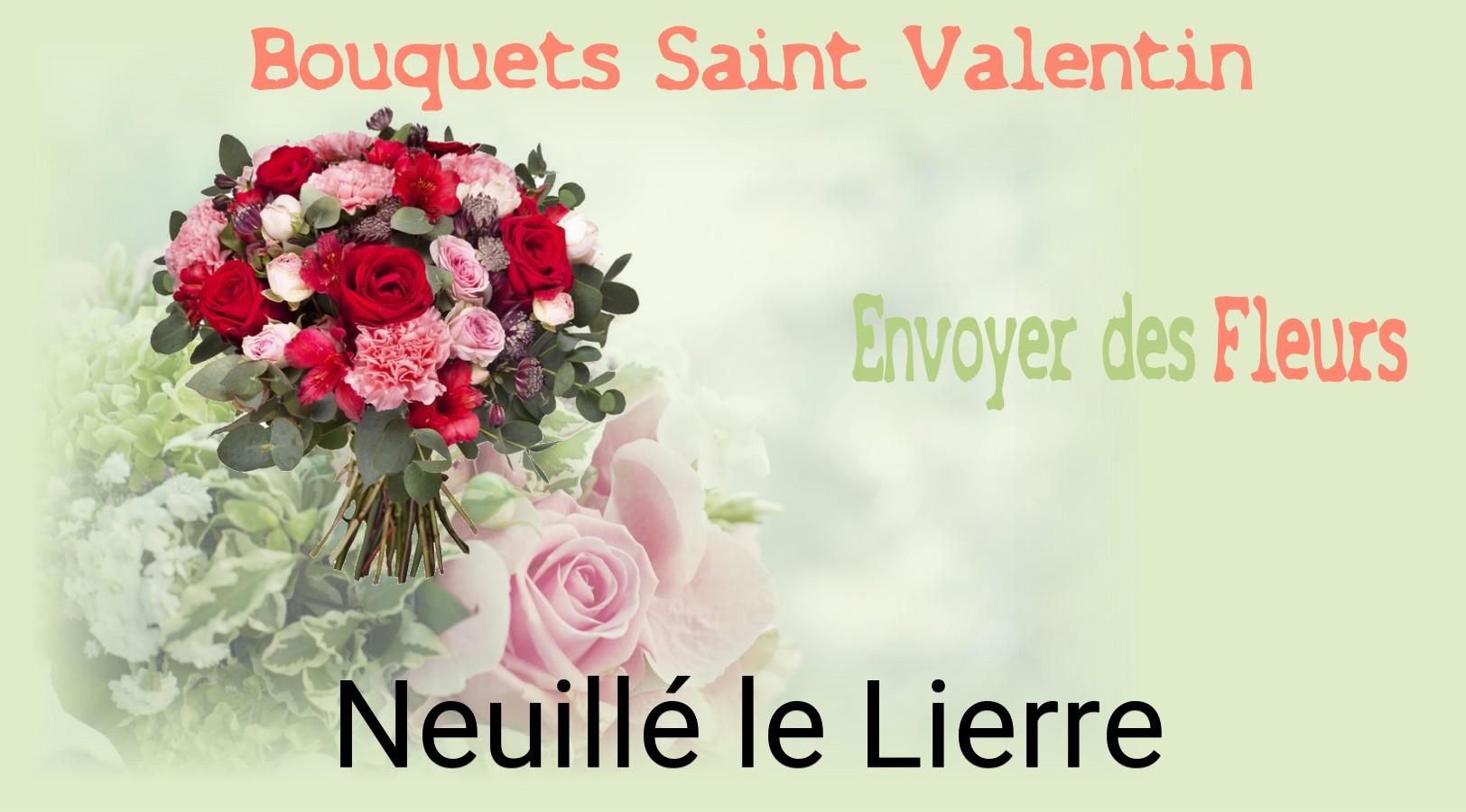 Roses de Saint-Valentin livrées à Neuillé-le-Lierre